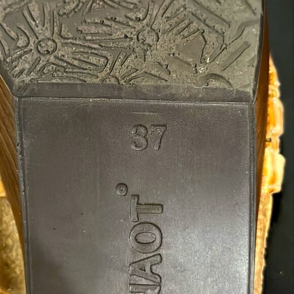 Naot Heeled Studded Leather Straps Sandals Sz 37 - Picture 7 of 11